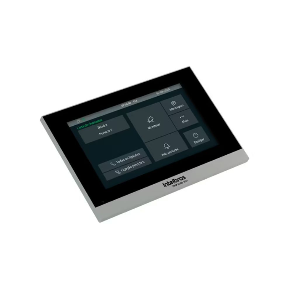 TERMINAL INTERNO VIDEO PORTEIRO IP TVIP 3000 WIFI