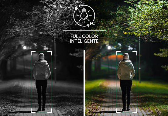VHD 1220 B FC+ - CAMERA BULLET, FULL COLOR INTELIGENTE (TRANSICAO ENTRE IR E FUL