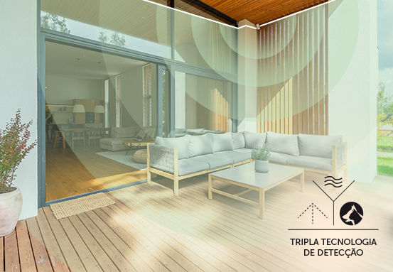 SENSOR INFRAVERMELHO PASSIVO S/FIO IVP 7000 SMART EX