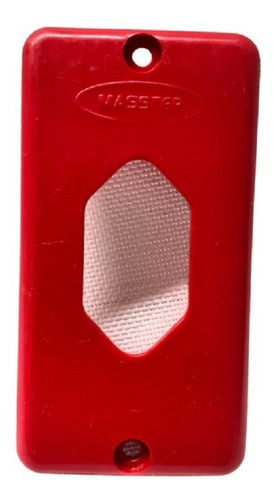 TAMPA 1 TOMADA VERTICAL PVC 3/4" - VERMELHA - CLC TAMPA 1 TOMADA VERTICAL PVC 3/4" - VERMELHA - CLC