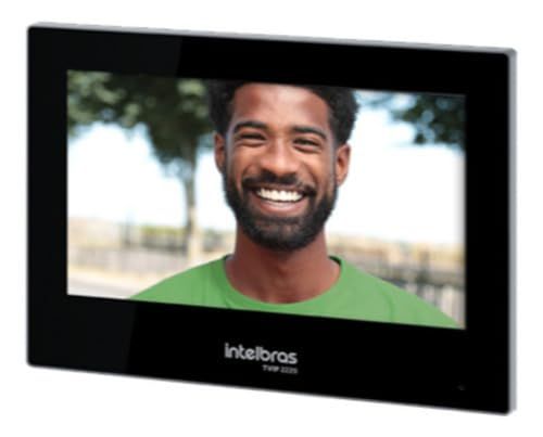 TERMINAL INTERNO VIDEO PORTEIRO IP - TVIP 2220 PRETO