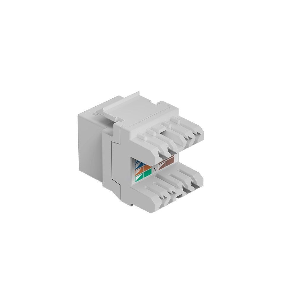 CONECTOR RJ45 FEMEA 180° CAT 5E KEYSTONE JACK CONECTOR RJ45 FEMEA 180° CAT 5E KEYSTONE JACK