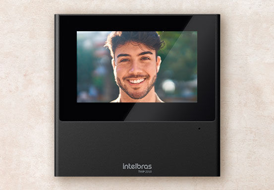 TERMINAL INTERNO VIDEO PORTEIRO TVIP 2210 BRANCO