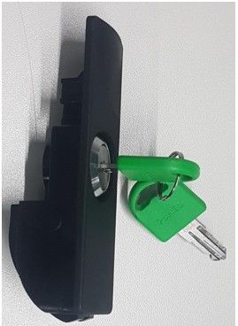 TRAVA C/ CHAVE AUT. DESL. DR400/DR600/DC800 TRAVA C/ CHAVE AUT. DESL. DR400/DR600/DC800