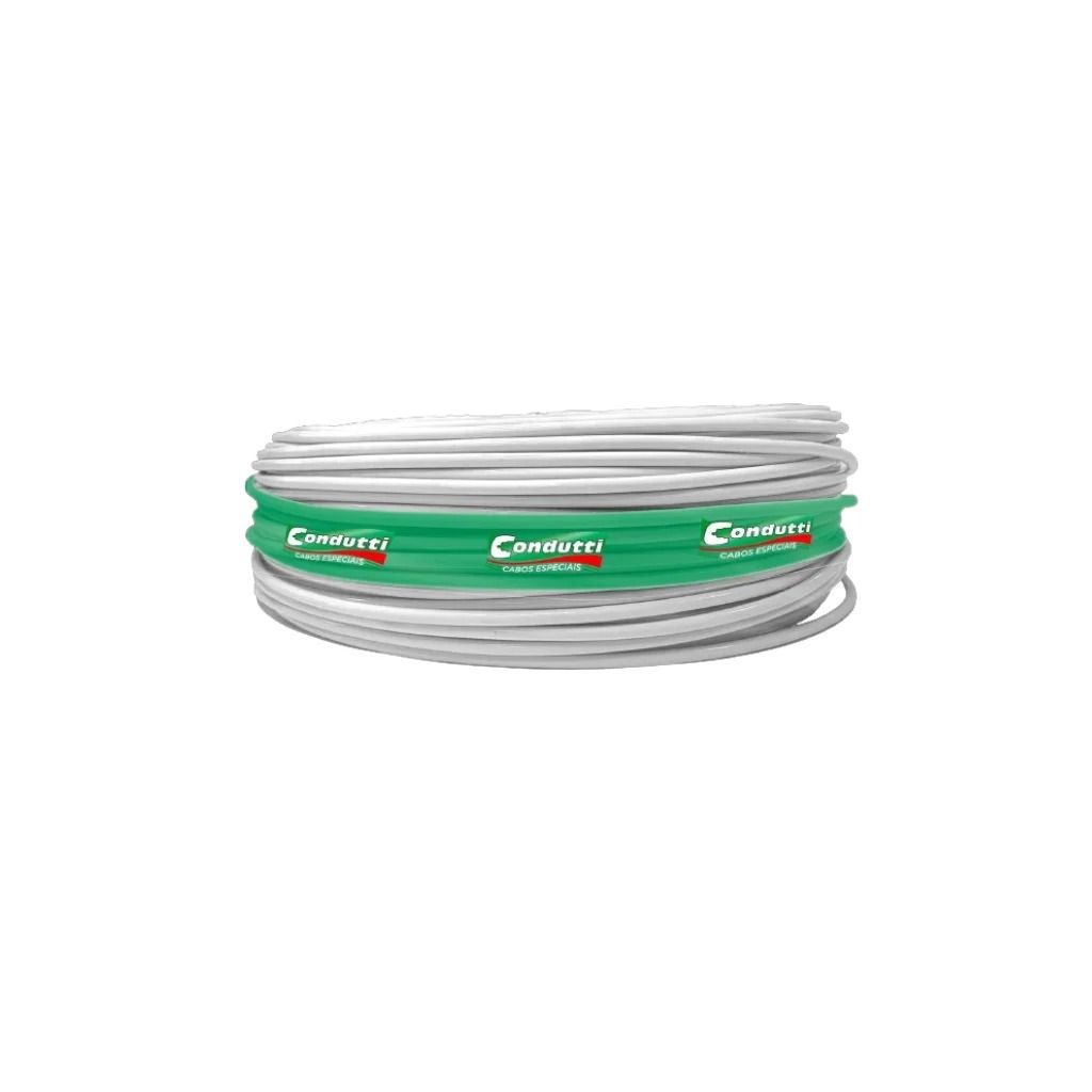 CABO COAXIAL RGC 59 67% MALHA BRANCO CAIXA 100M - CONDUTTI CABO COAXIAL RGC 59 67% MALHA BRANCO CAIXA 100M - CONDUTTI