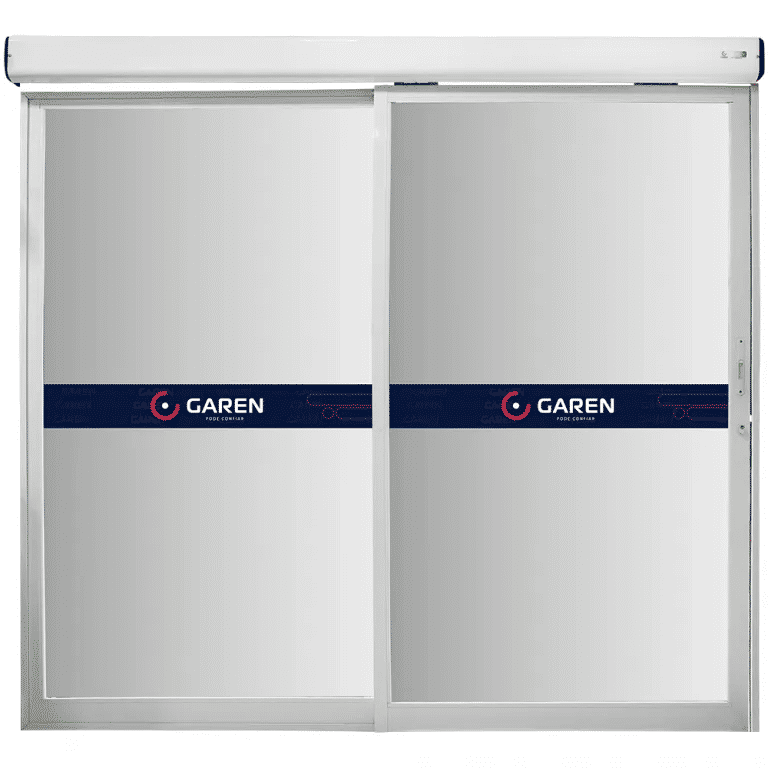 PORTA SOCIAL SLIDER BLDC 3,3M 2R 1F VIDRO BRANCO - F05132-G - GAREN