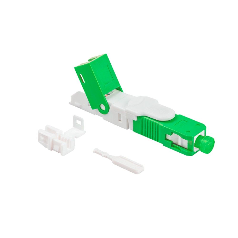 CONECTOR P/ FIBRA OPT CLICK CERAMICA SC/APC XFF 2CSI (10PCS)