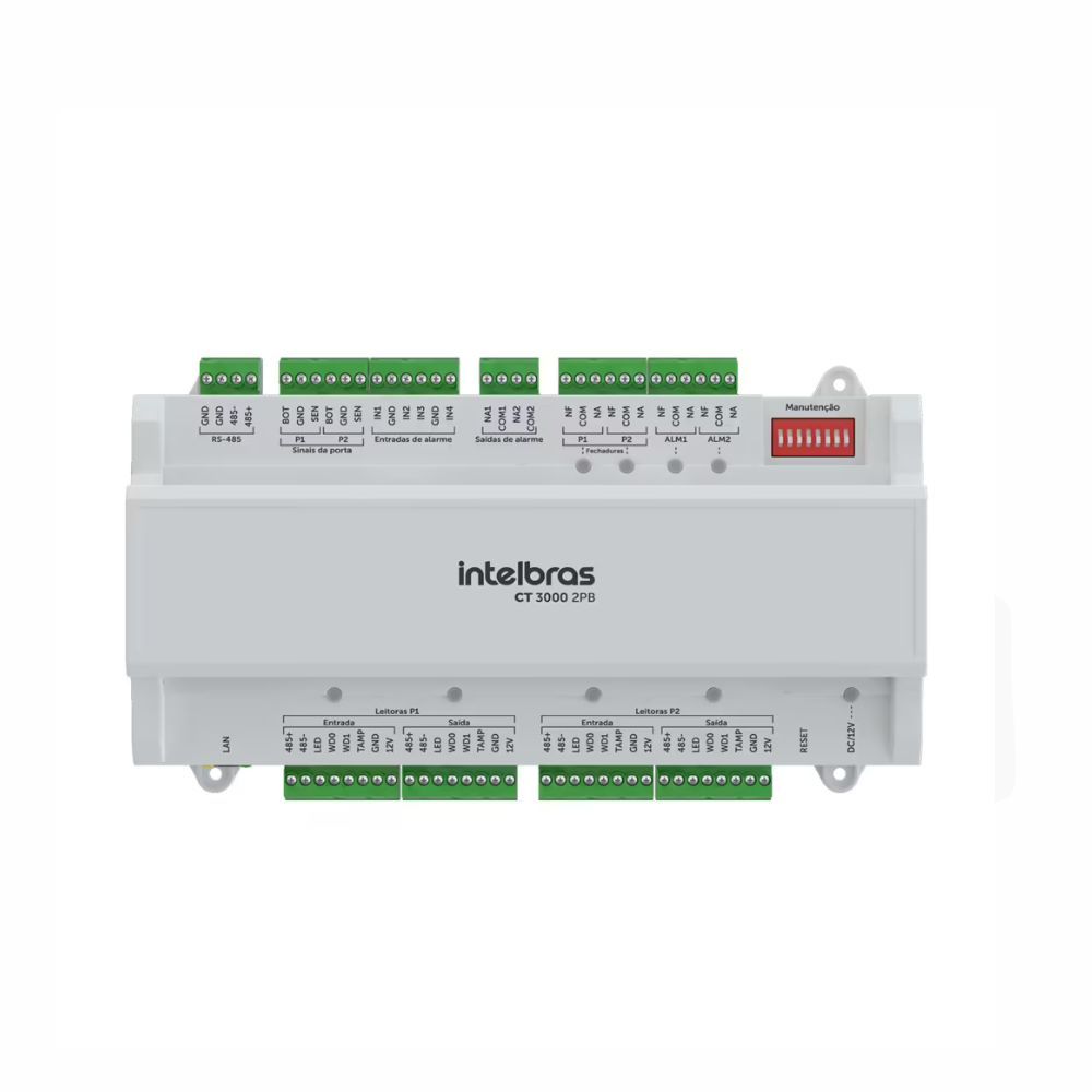 CONTROLADOR DE ACESSO CT 3000 4PB CONTROLADOR DE ACESSO CT 3000 4PB