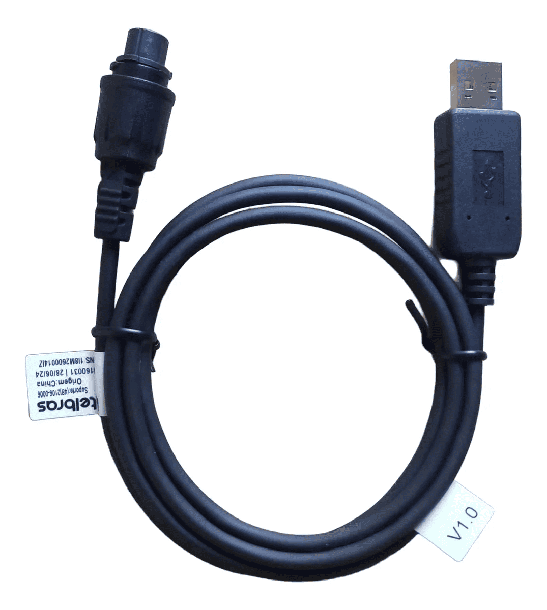 CABO DE PROGRAMACAO DE RADIO COMUNICADOR RM 8