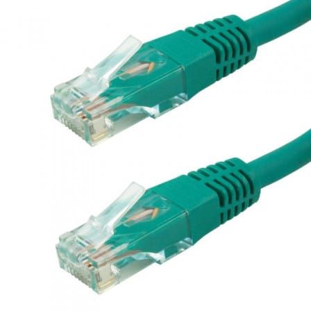 PATCH CORD 1,5M CAT6 C/ CAPA PROTETORA - VERDE - BLUECOM