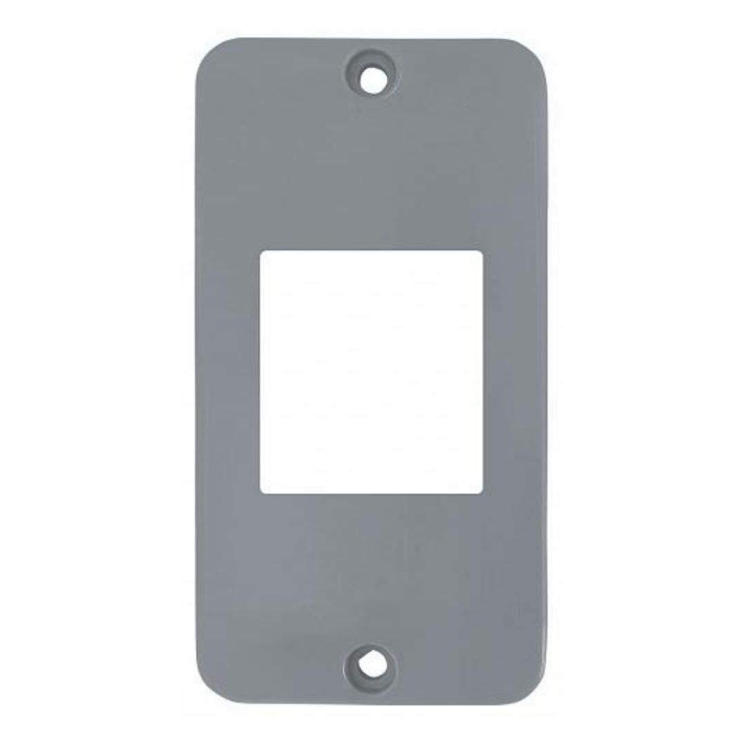 TAMPA 2 TOMADAS PVC 3/4" - BRANCA - CLC TAMPA 2 TOMADAS PVC 3/4" - BRANCA - CLC