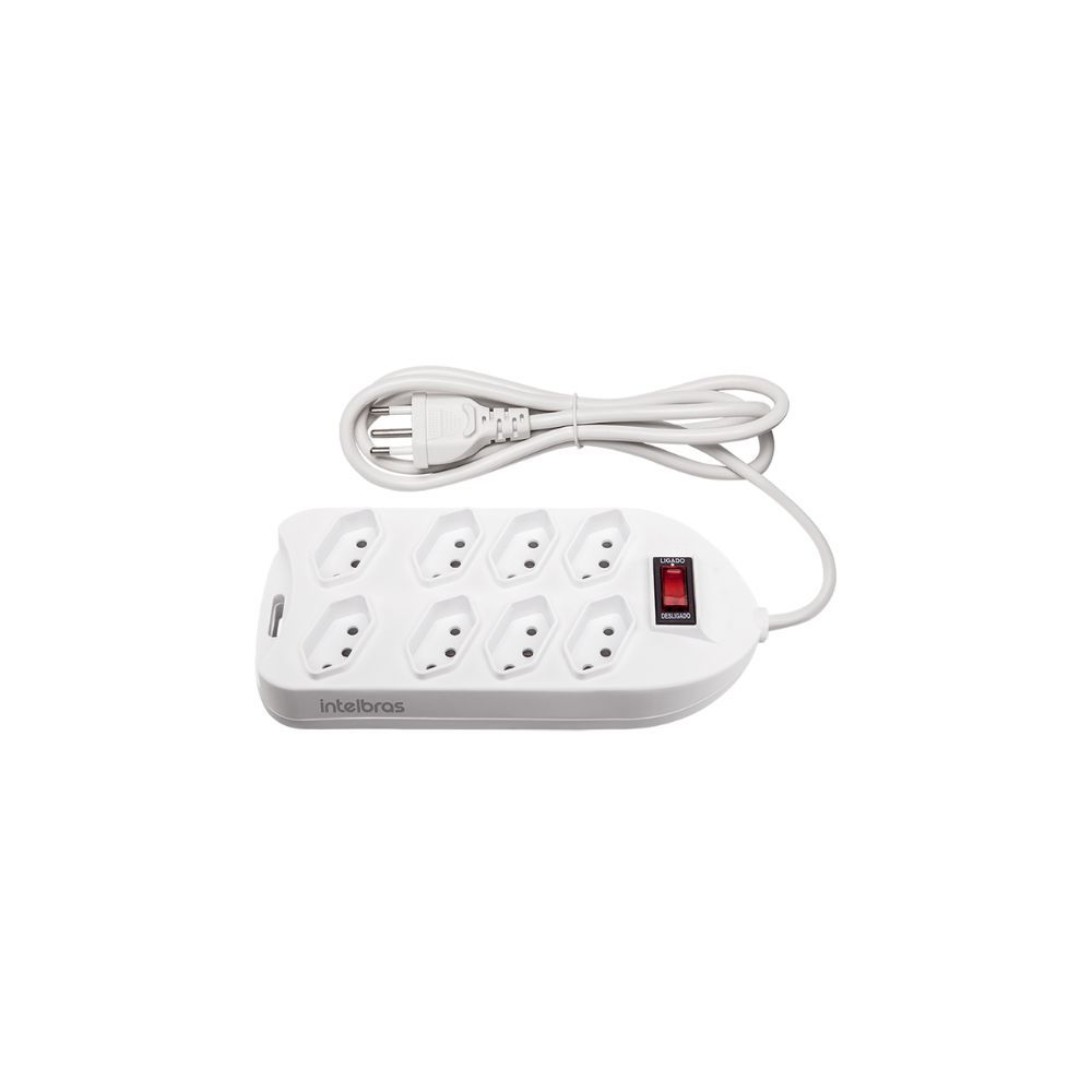 PROTETOR ELETRONICO COM 8 TOMADAS - EPE 1008+