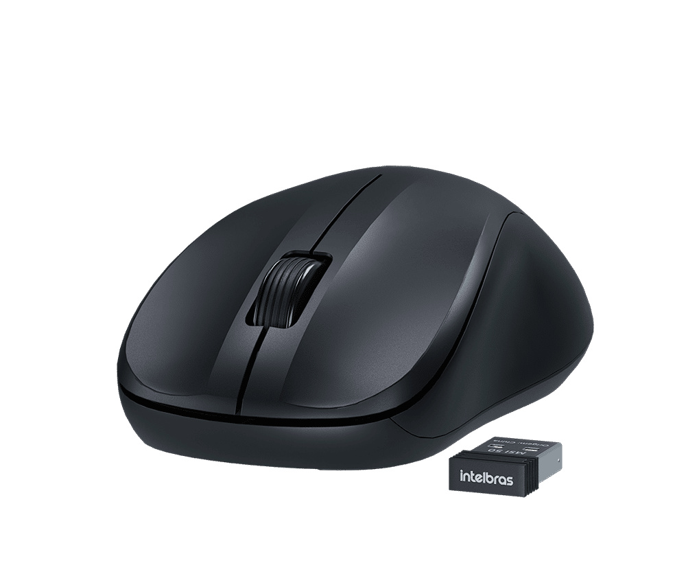 MOUSE INTELBRAS MSI50 -SEM FIO PRETO BLISTER