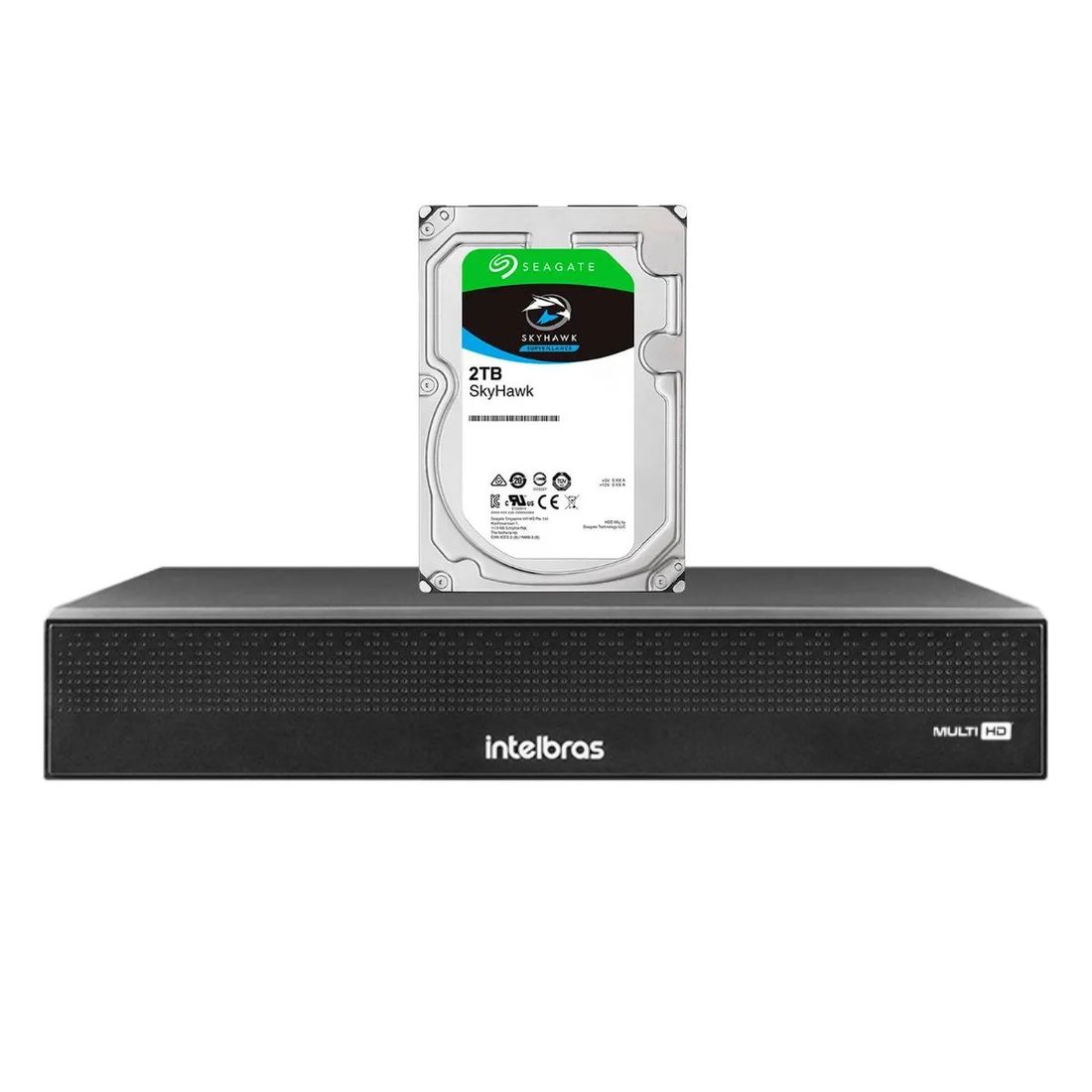 GRAVADOR DIGITAL DE VIDEO COMPACTO - 4 CANAIS + 01 IP - MHDX 3104-C C/HD 2TB