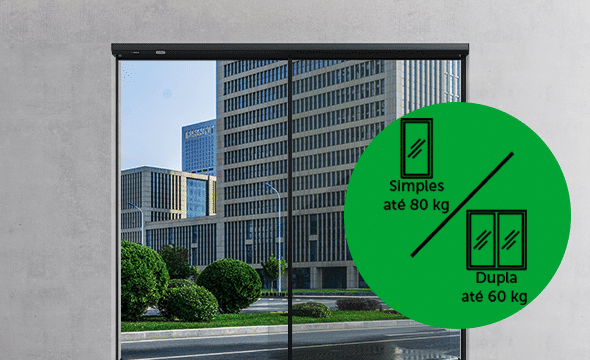 AUTOMATIZADOR DE PORTA 2.2 BRANCO PD 300 AUTOMATIZADOR DE PORTA 2.2 BRANCO PD 300