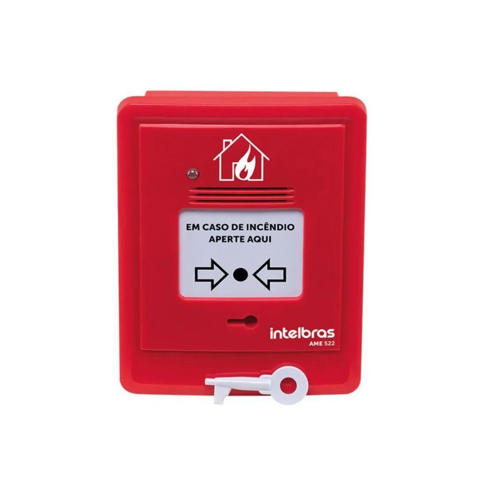 ACIONADOR MANUAL ENDERECAVEL C/ SIRENE AME522