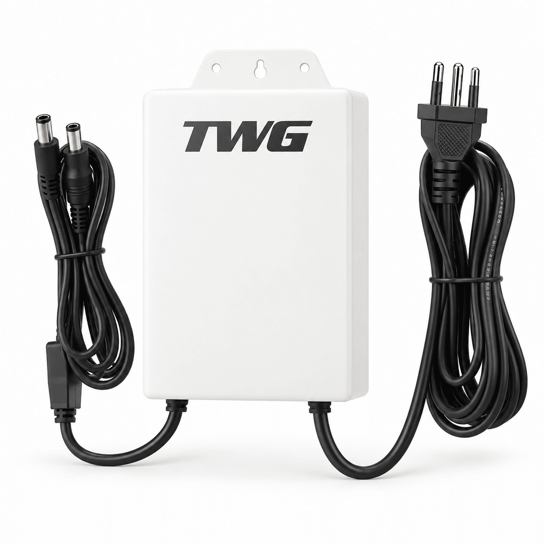 MINI NOBREAK TWG TW-1650 12V 3A BIVOLT IP65 Mini nobreak TWG TW-1650 em fundo branco