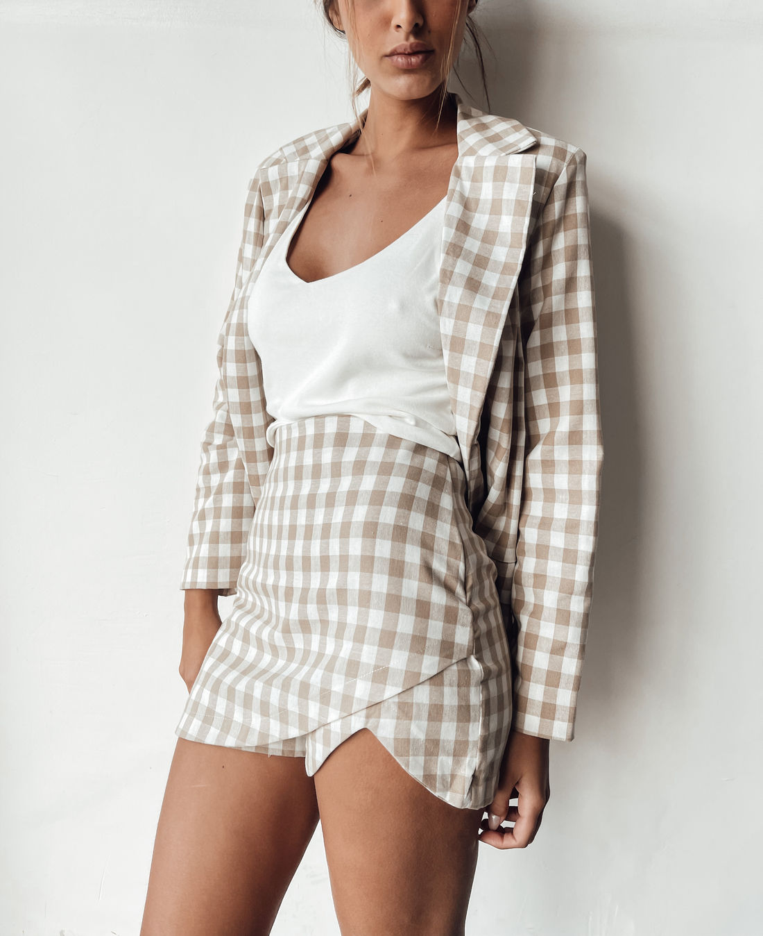 SHORT SAIA QUADRICULADO SHORT SAIA QUADRICULADO