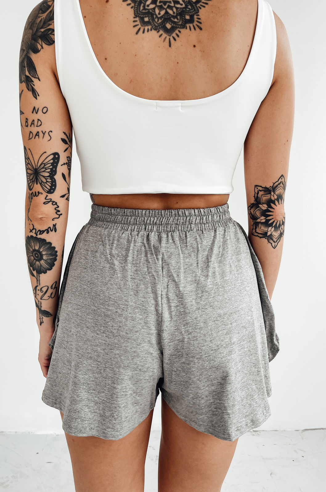 SHORT LUNAR CINZA MESCLA SHORT LUNAR CINZA MESCLA