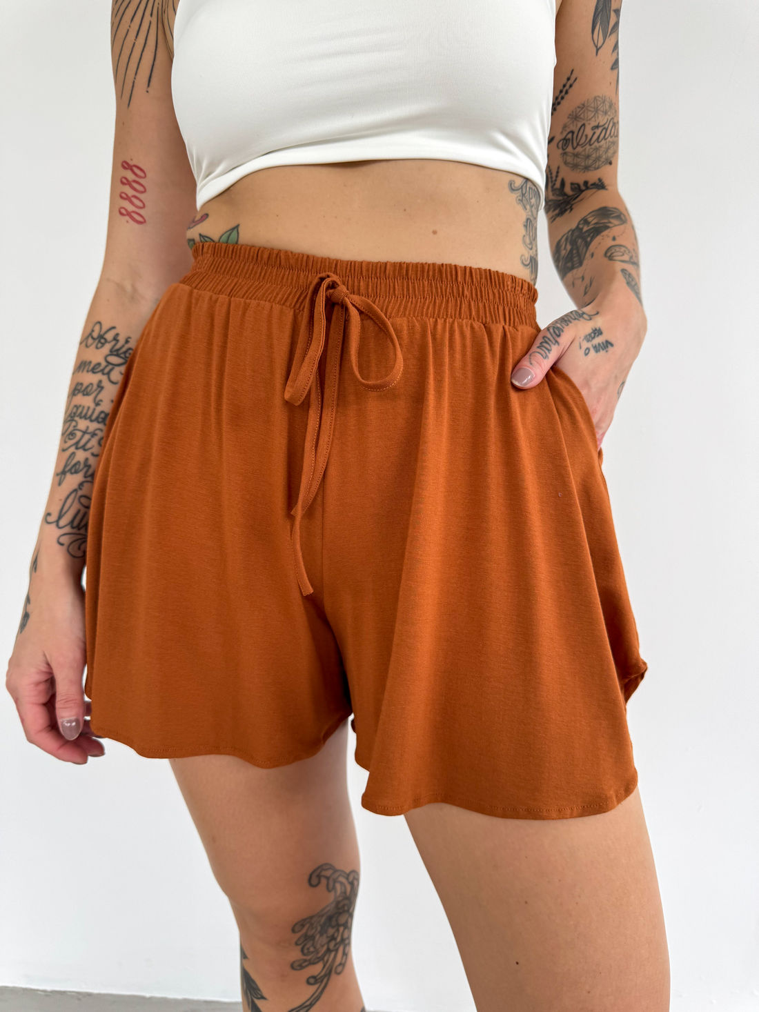 SHORT LUNAR CARAMELO SHORT LUNAR CARAMELO