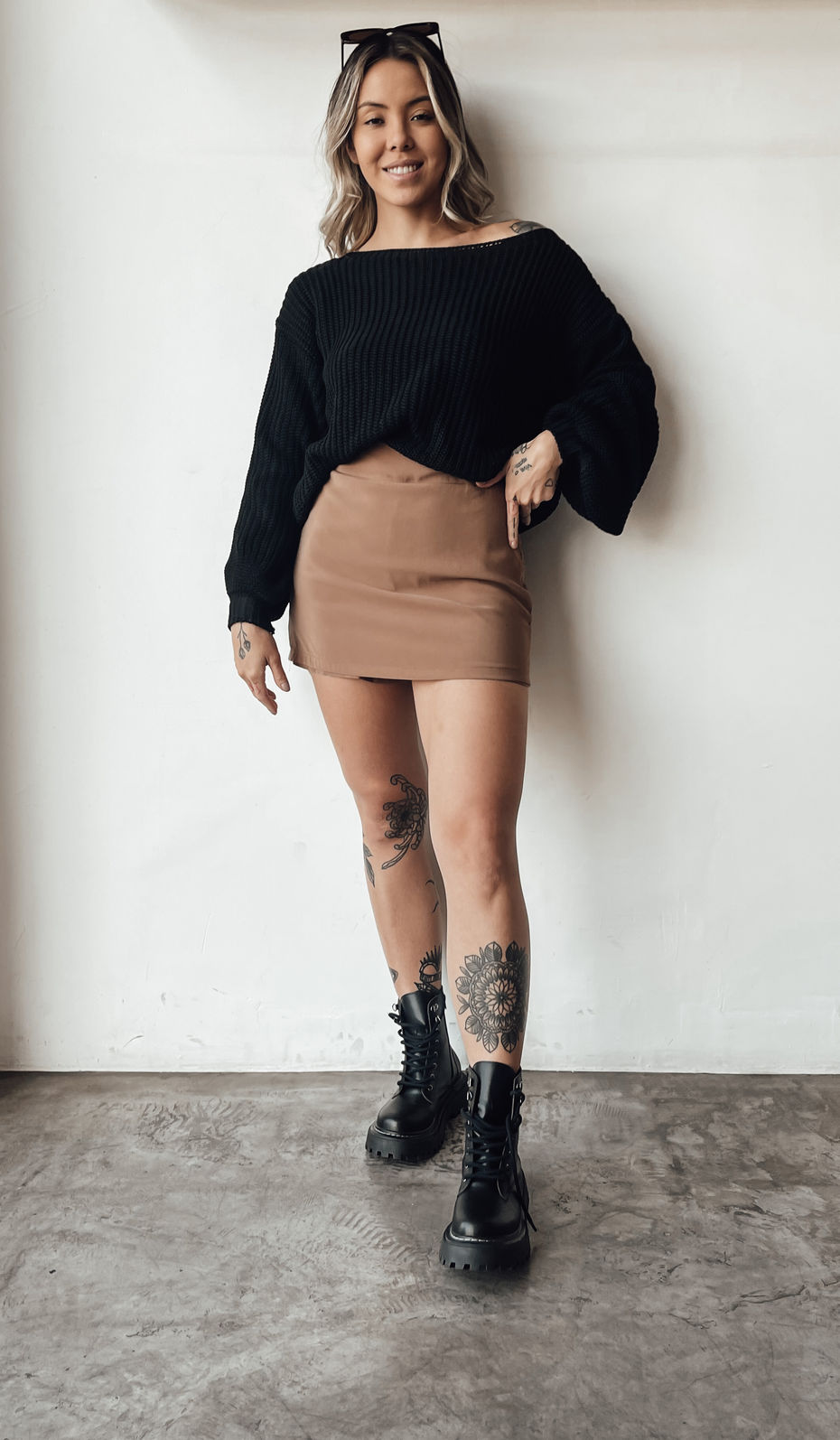 SHORT SAIA LA VIE MACCHIATO