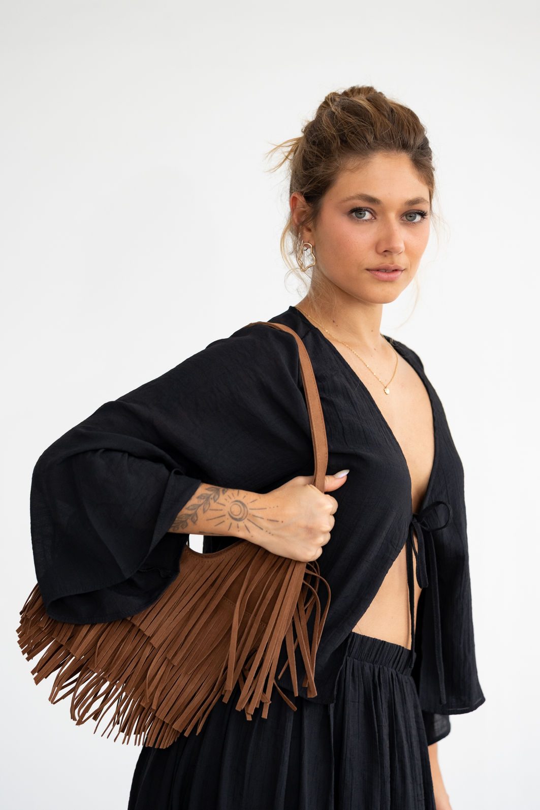 BOLSA FRANJA BOHEMIAN Amomaniah - Loja Virtual