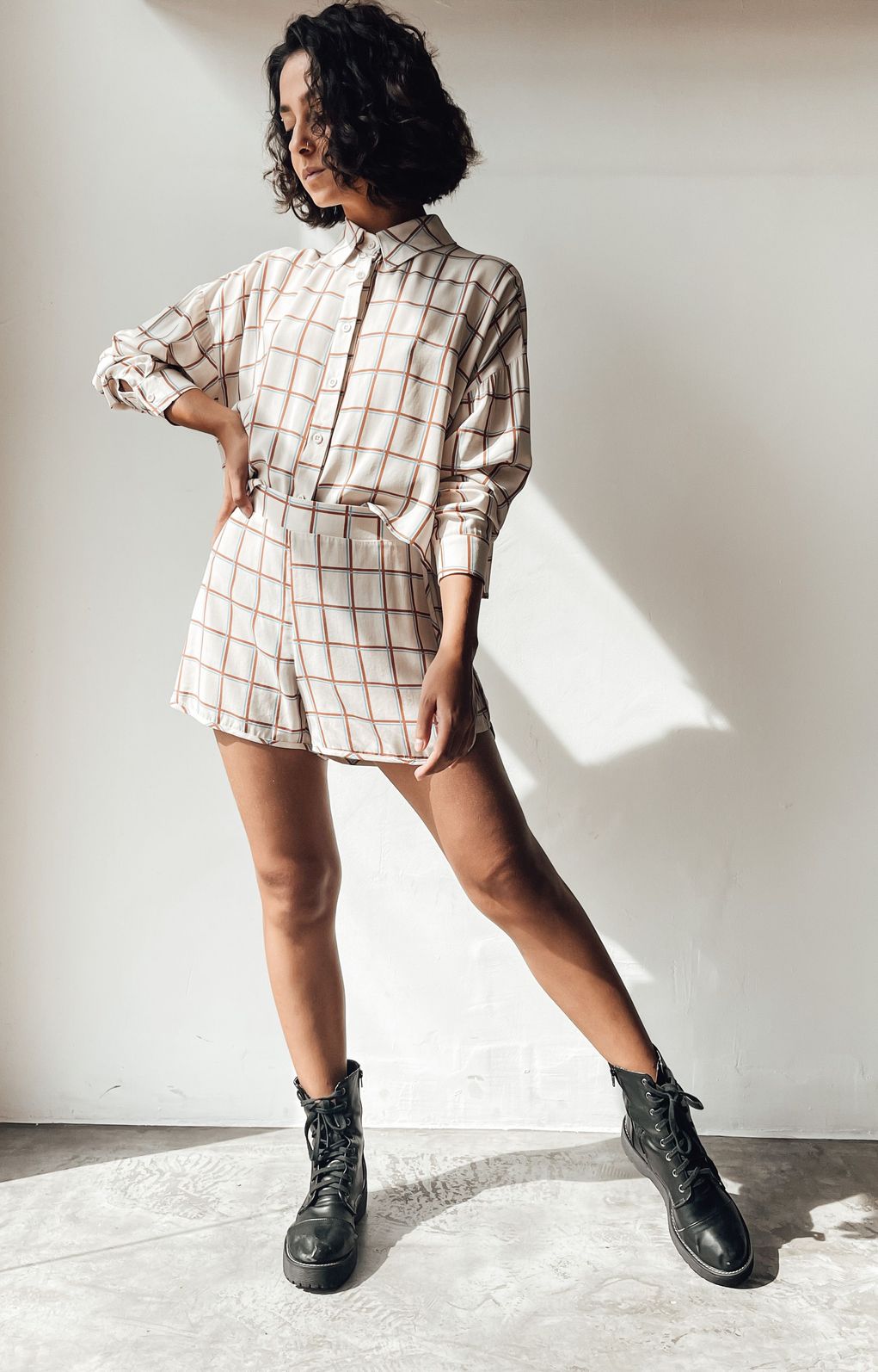 SHORT QUADRICULADO LIZ SHORT QUADRICULADO LIZ