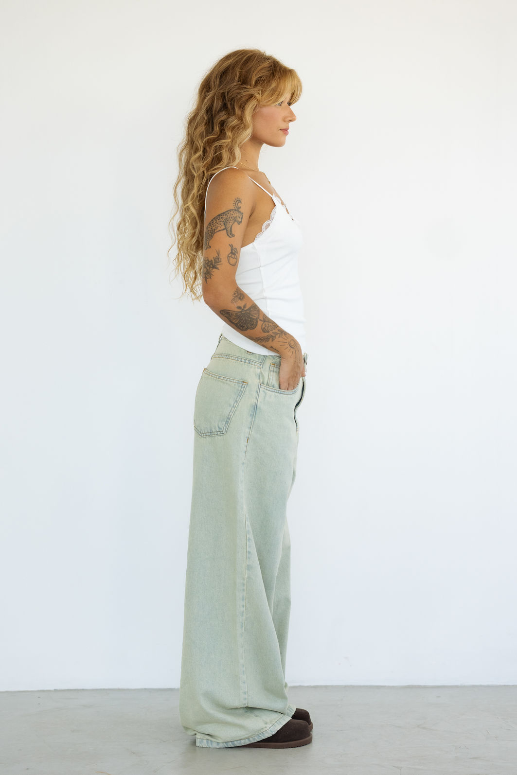 PANTALONA JEANS WASHED PANTALONA JEANS WASHED