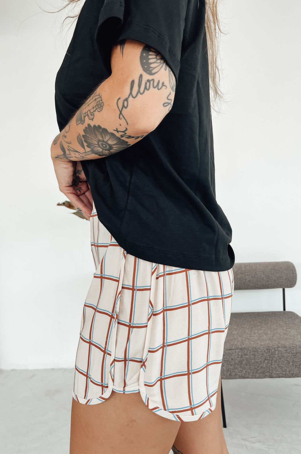 SHORT QUADRICULADO LIZ SHORT QUADRICULADO LIZ