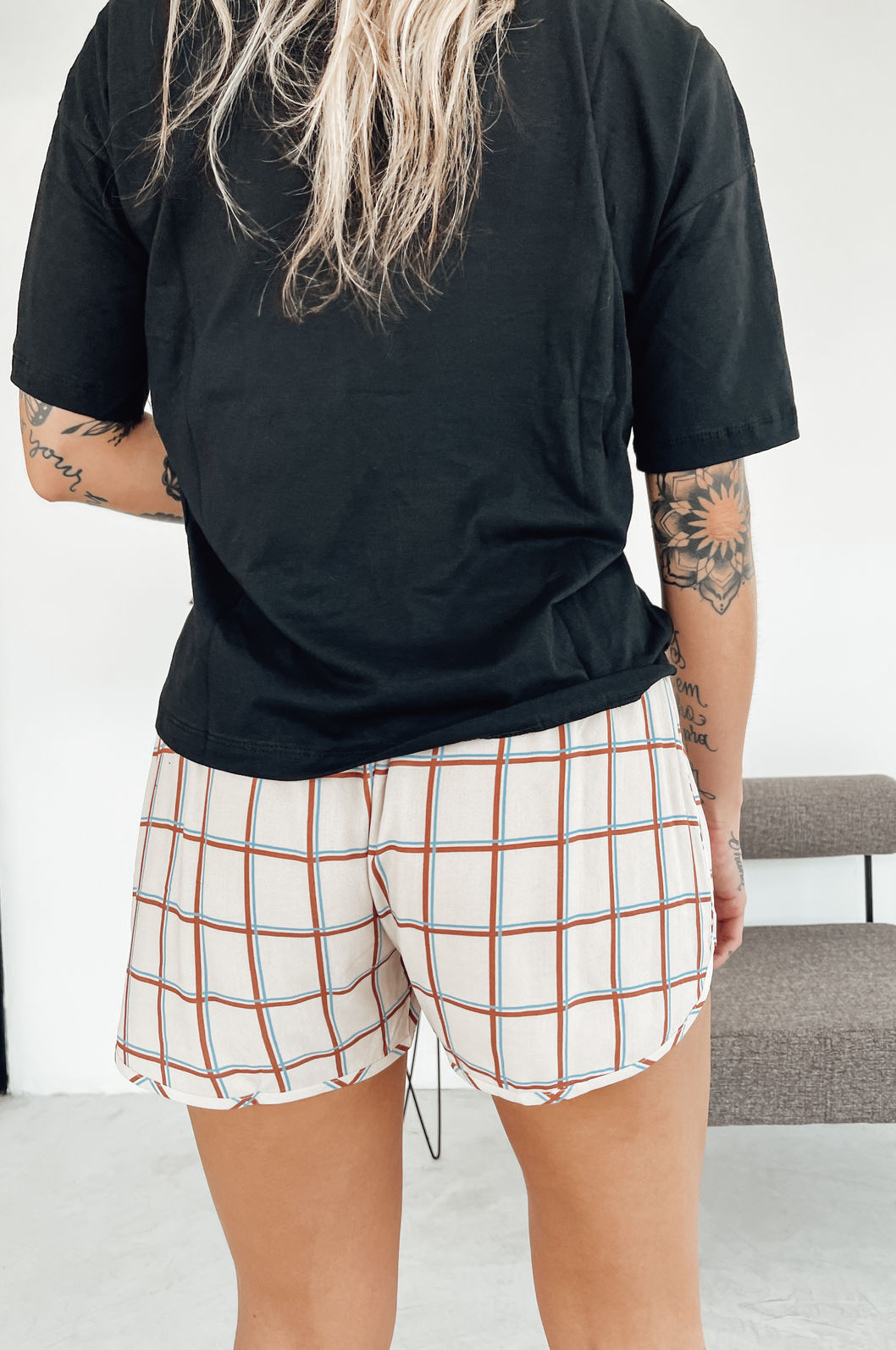 SHORT QUADRICULADO LIZ SHORT QUADRICULADO LIZ