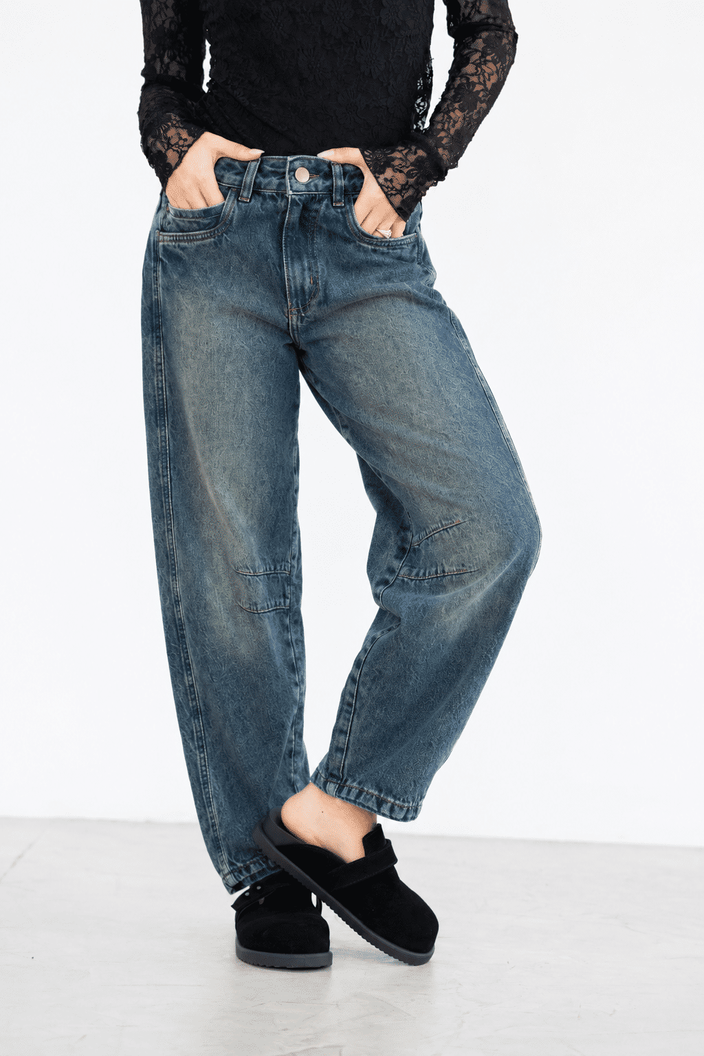 CALÇA BARREL JEANS CALÇA BARREL JEANS