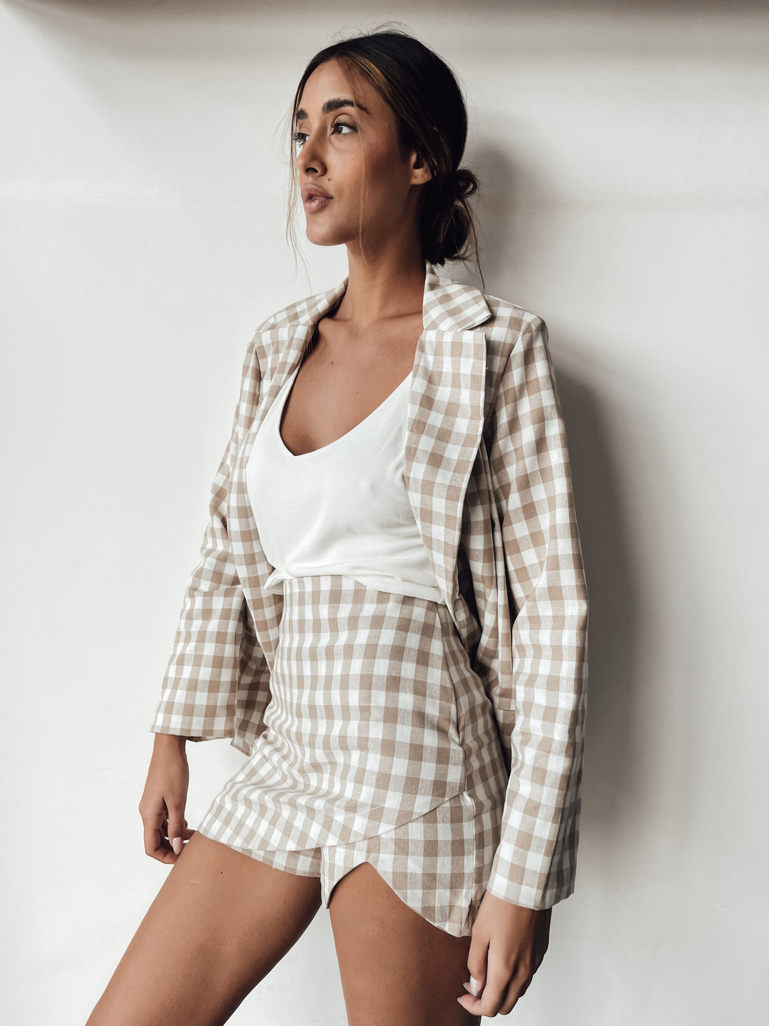 SHORT SAIA QUADRICULADO SHORT SAIA QUADRICULADO