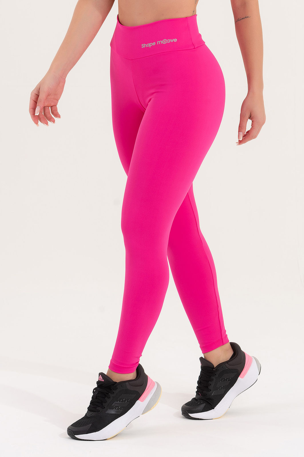 Conjunto Feminino Fitness Básico Legging e Top - Pink Magenta Conjunto Feminino Fitness Básico Legging e Top - Pink Magenta