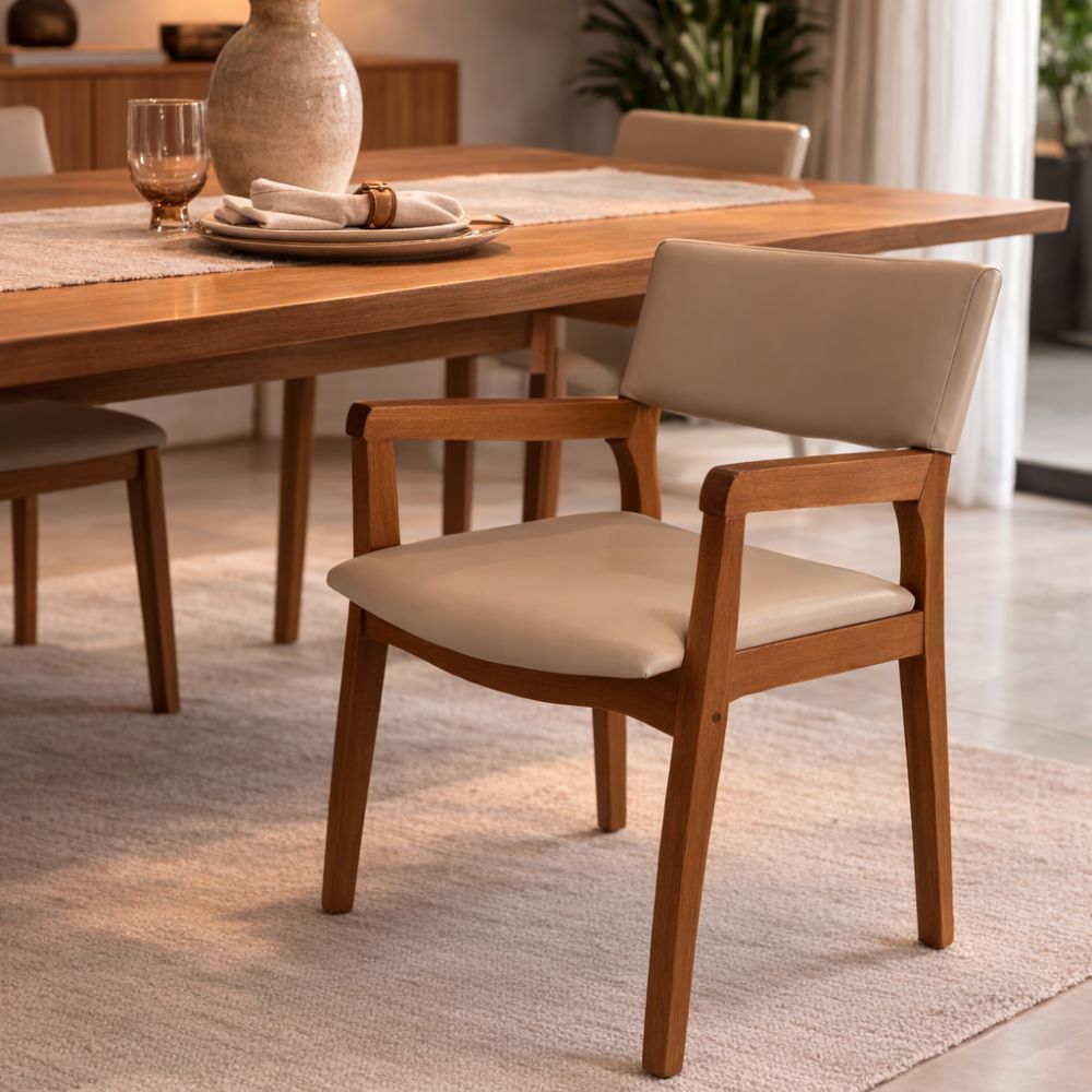 Poltrona Panamá Madeira Maciça Tauari Poltrona Panamá Madeira Maciça Tauari