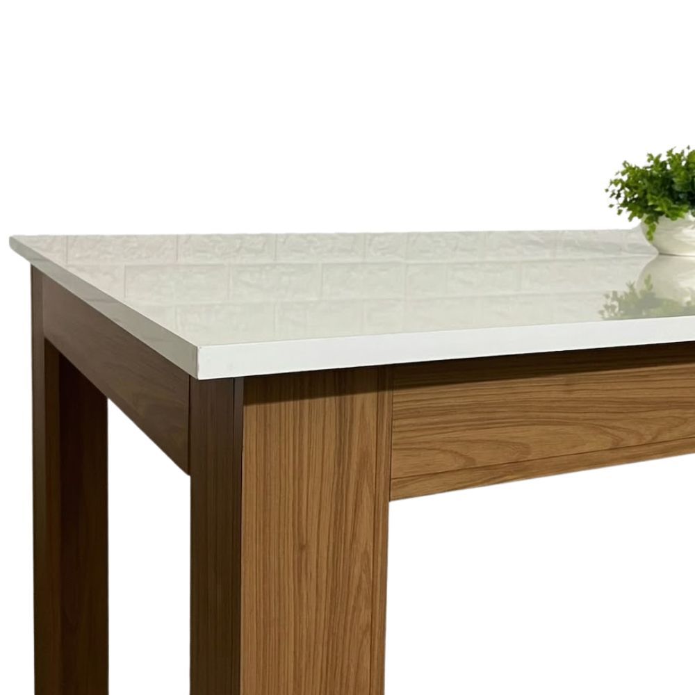 Mesa de Jantar 6 Lugares em Madeira 160x90 TM22 WJ Mesa de Jantar 6 Lugares em Madeira 160x90 TM22 WJ