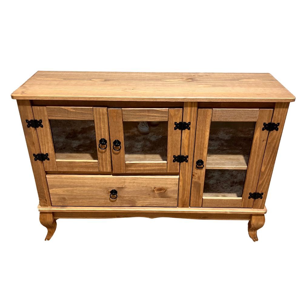 Rack 3 Portas e 1 Gaveta Mel Rack 3 Portas e 1 Gaveta Mel