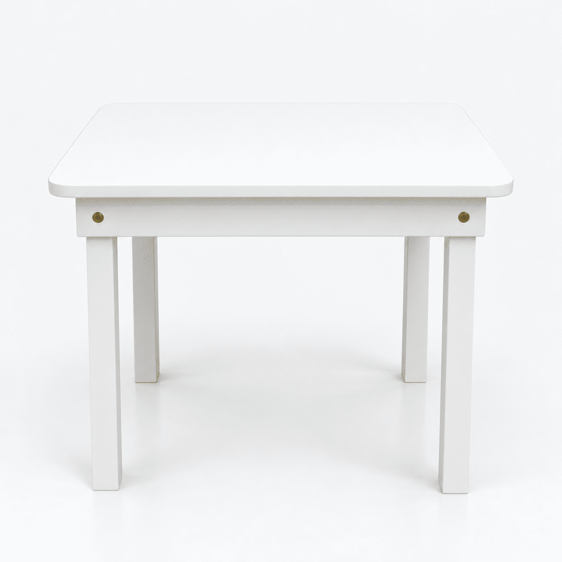 Mesa Infantil de Madeira Branco Mesa Infantil de Madeira Branco
