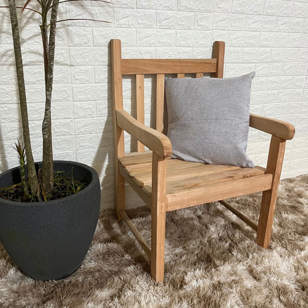 Banco de Jardim Namoradeira de Madeira 1 lugar Sem Pintura Banco de Jardim Namoradeira de Madeira 1 lugar Sem Pintura