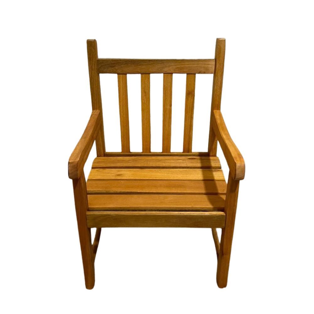 Banco de Jardim Namoradeira de Madeira 1 lugar Com Verniz