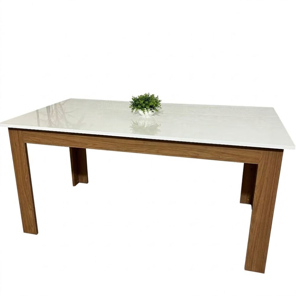 Mesa de Jantar 6 Lugares em Madeira 160x90 TM22 WJ Mesa de Jantar 6 Lugares em Madeira 160x90 TM22 WJ