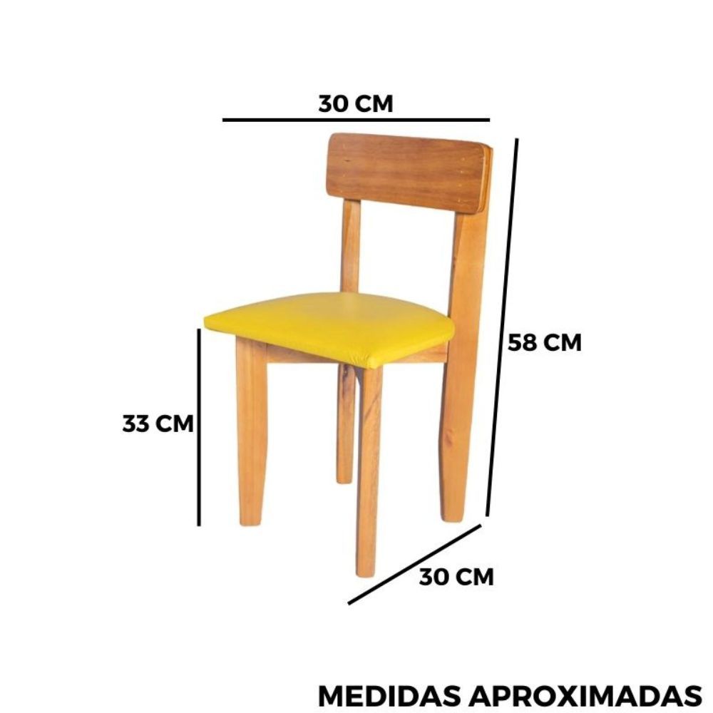 medidas conjunto de madeira macica