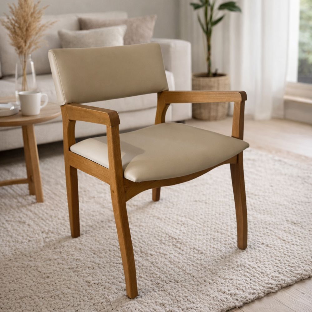 Poltrona Panamá Madeira Maciça Tauari Poltrona Panamá Madeira Maciça Tauari