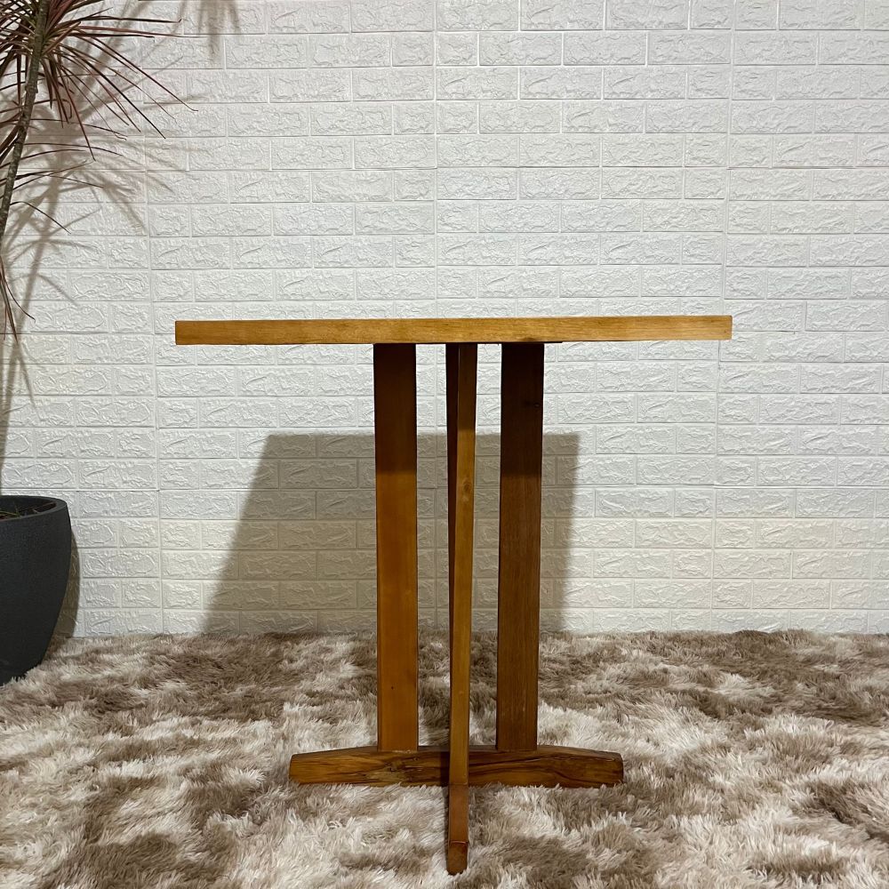 conjunto dobravel 70x70 com 4 cadeiras mel 4