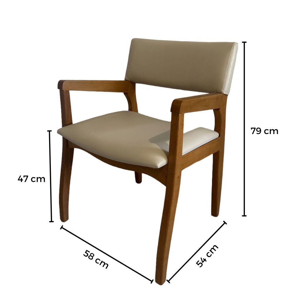 Poltrona Panamá Madeira Maciça Tauari Poltrona Panamá Madeira Maciça Tauari