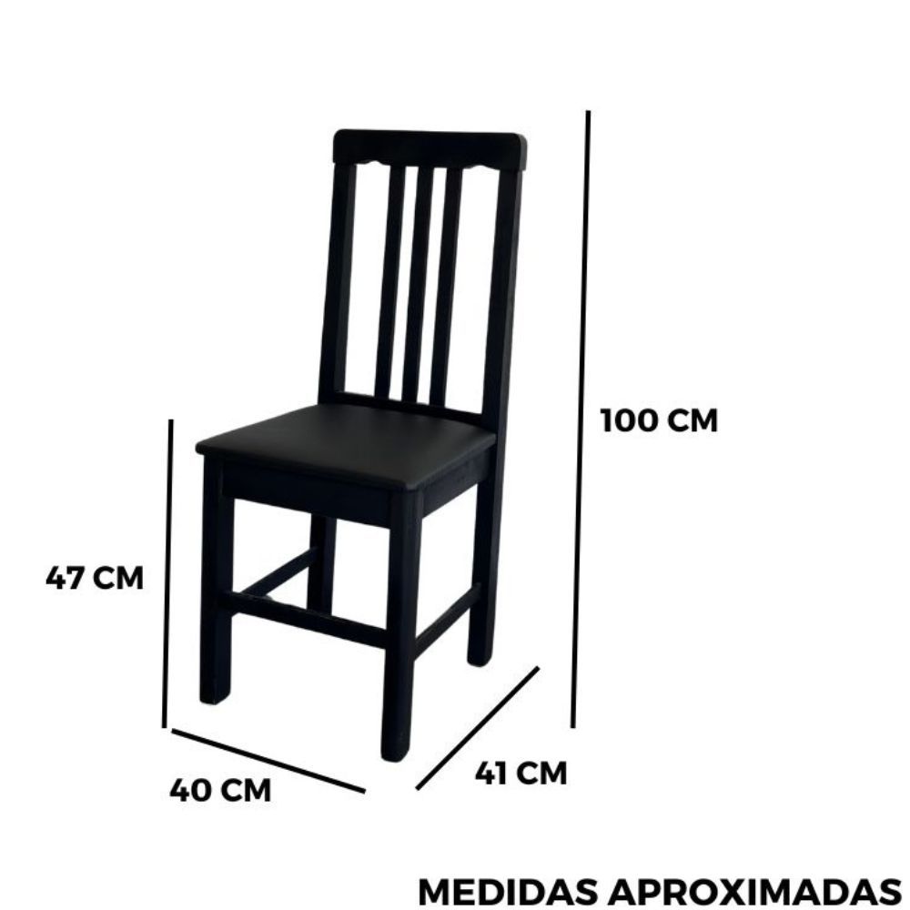 medidas conjunto de madeira macica