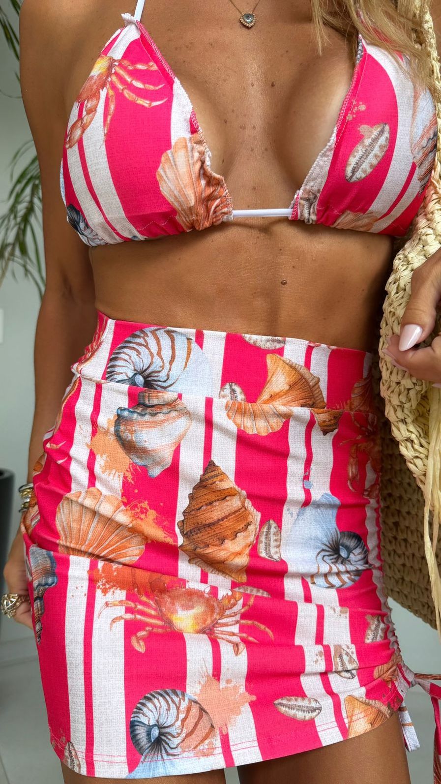 Biquíni Maré Rosa – Conjunto 3 Peças Biquíni Maré Rosa – Conjunto 3 Peças