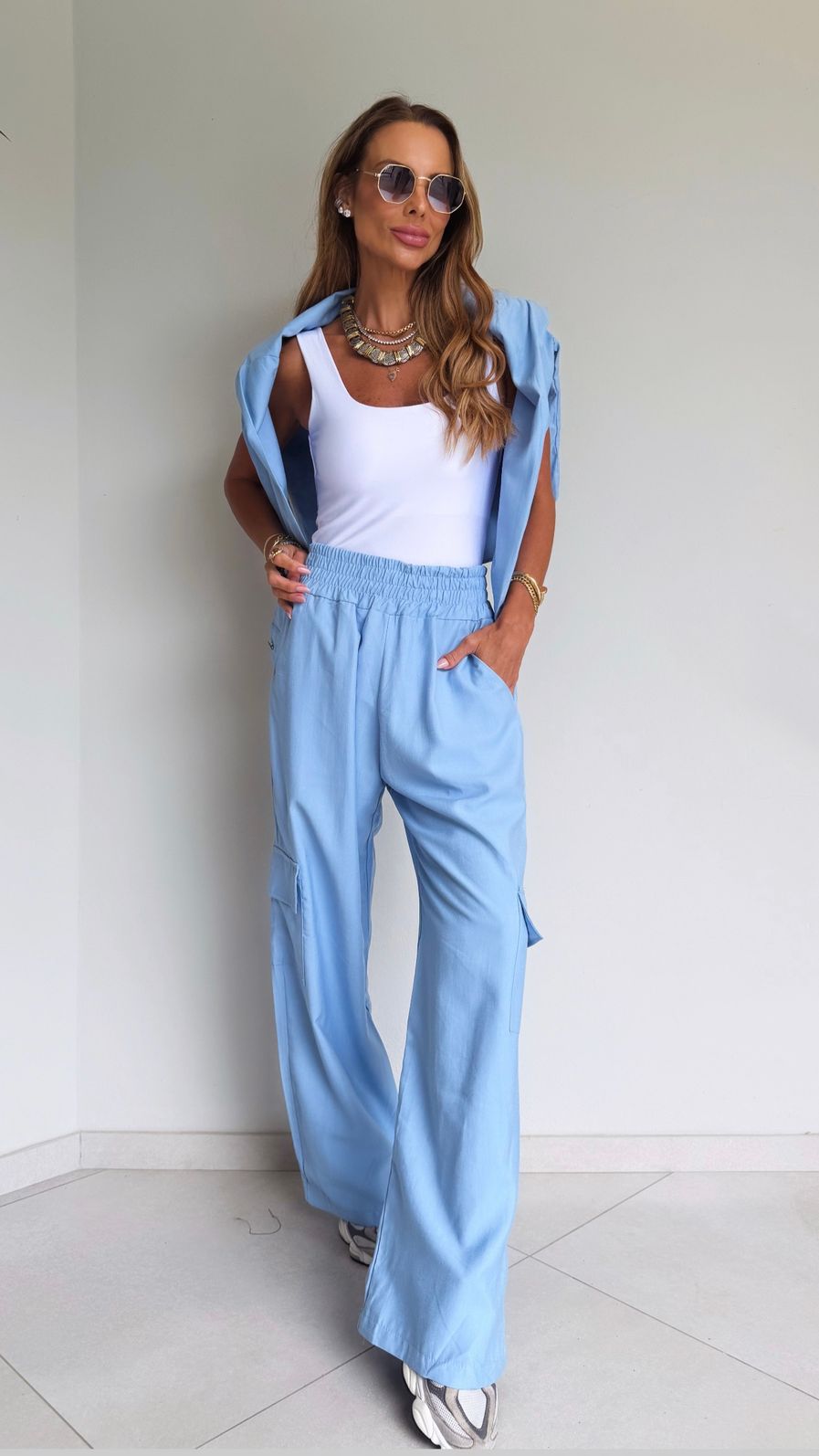 Conjunto Alfaiataria Marrant Royale na Cor Azul