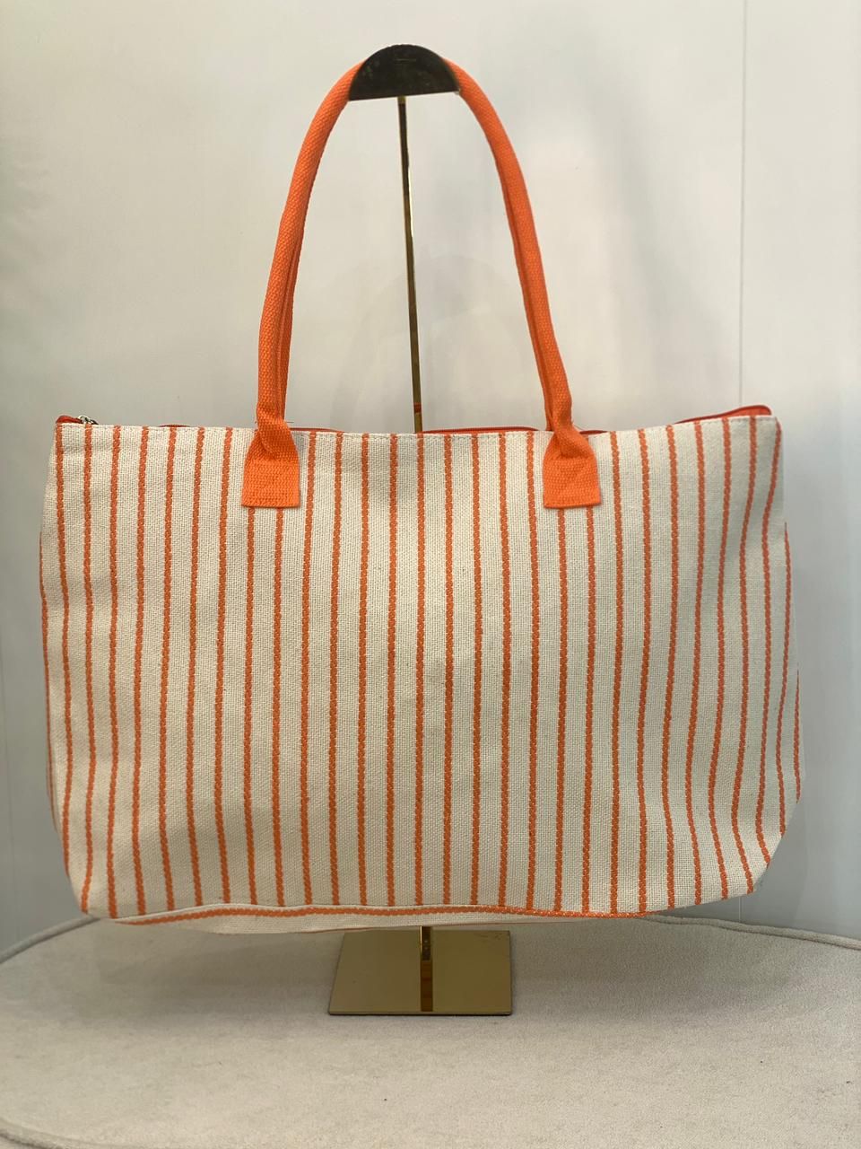 Bolsa de Praia Listras Coral