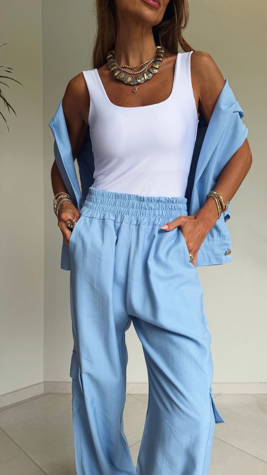 Conjunto Alfaiataria Marrant Royale na Cor Azul