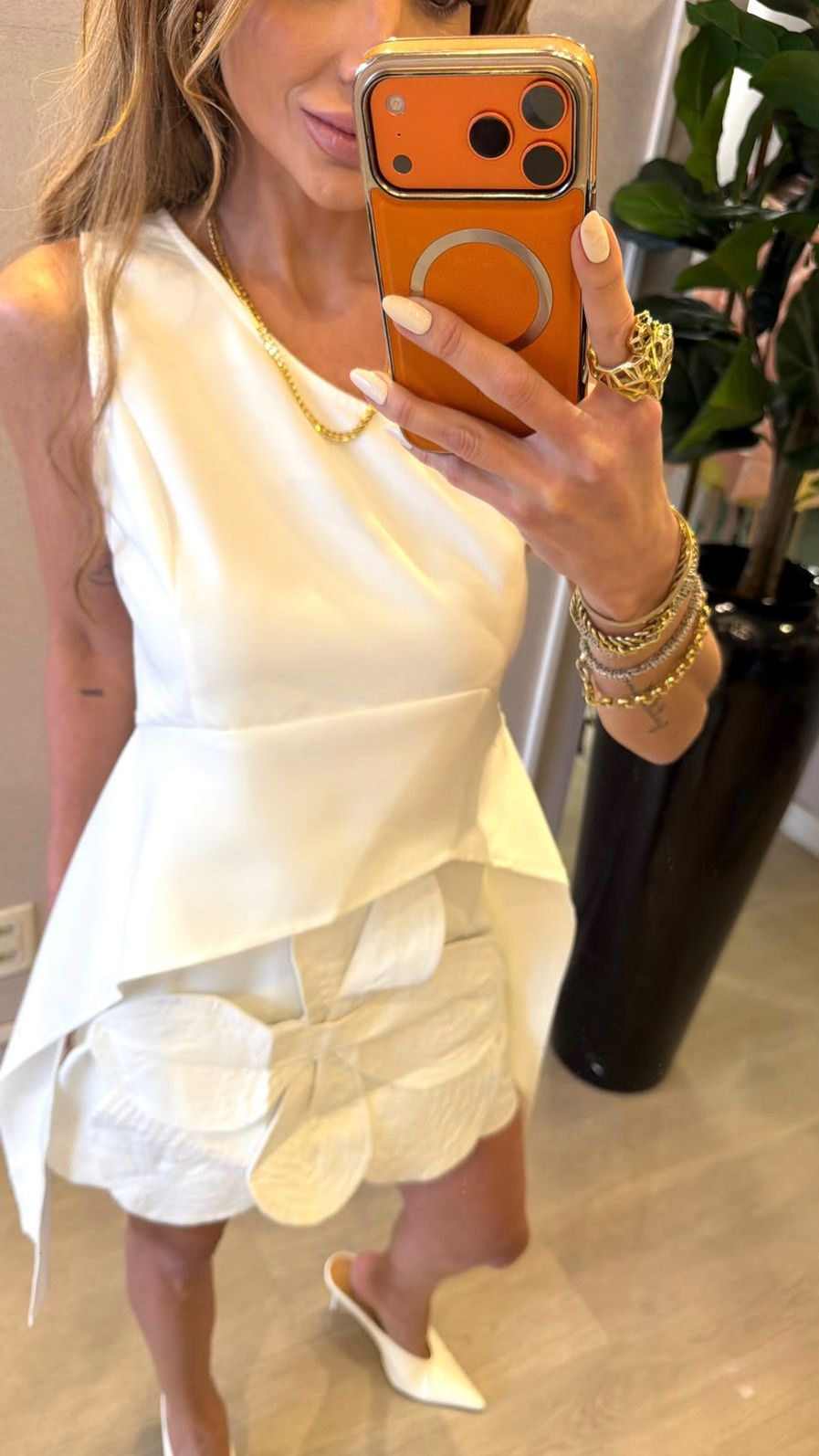 Conjunto Alfaiataria Manu cor Branco Conjunto Alfaiataria Manu cor Branco